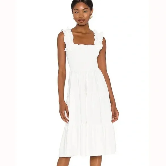 Summer Midi Embroidered Dress White Dresses In Stores Near Me Women's  Empire Waist White Dresses Nordstrom